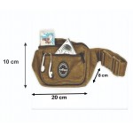 VIAGGI Unisex Waist Pouch