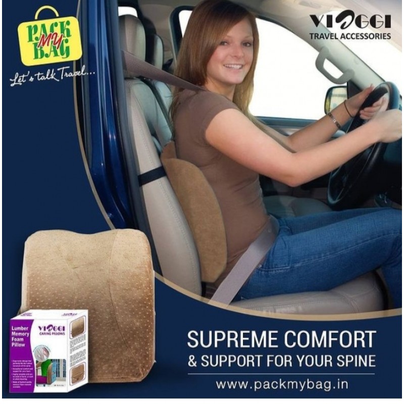 Car Seat Cushion - Memory Foam Car Seat Pad - Sciatica & Lower Back Pain  Relief