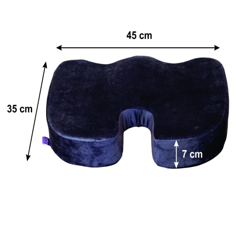 Coccyx Gel Cushion for Coccydania Tail Bone Sciatica Back Pain Releif by  Viaggi