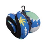 VIAGGI INOVA Memory Foam Travel Neck Pillow -Blue